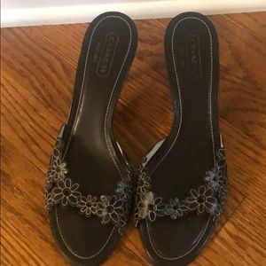 Coach sandals size 8 1/2